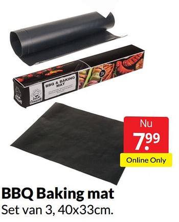 Aanbiedingen Bbq baking mat - Huismerk - Boekenvoordeel - Geldig van 11/06/2022 tot 19/06/2022 bij Boekenvoordeel