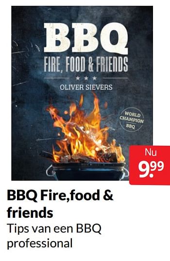 Aanbiedingen Bbq fire food + friends - Huismerk - Boekenvoordeel - Geldig van 11/06/2022 tot 19/06/2022 bij Boekenvoordeel