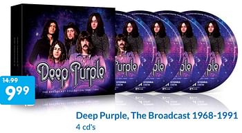 Aanbiedingen Deep purple the broadcast 1968-1991 - Huismerk - Boekenvoordeel - Geldig van 11/06/2022 tot 19/06/2022 bij Boekenvoordeel