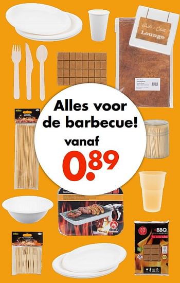 Aanbiedingen Alles voor de barbecue - Huismerk - Wibra - Geldig van 13/06/2022 tot 26/06/2022 bij Wibra