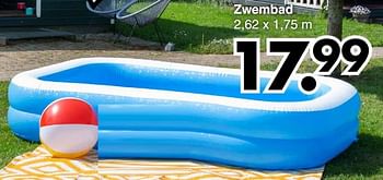 Aanbiedingen Zwembad - Huismerk - Wibra - Geldig van 13/06/2022 tot 26/06/2022 bij Wibra