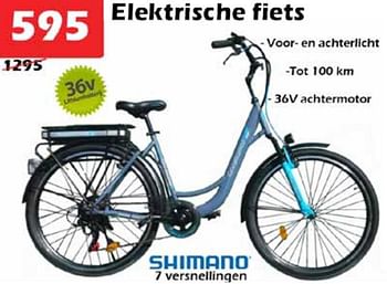 Aanbiedingen Elektrische fiets - Huismerk - Itek - Geldig van 09/06/2022 tot 03/07/2022 bij Itek