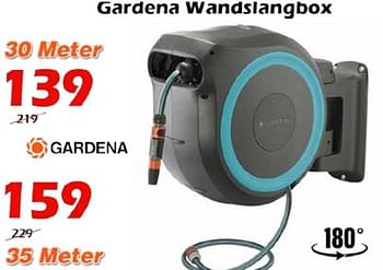Aanbiedingen Gardena wandslangbox - Gardena - Geldig van 09/06/2022 tot 03/07/2022 bij Itek