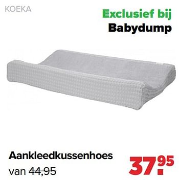 Aanbiedingen Koeka aankleedkussenhoes - Koeka - Geldig van 13/06/2022 tot 02/07/2022 bij Baby-Dump
