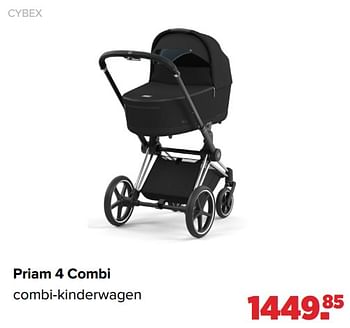 Aanbiedingen Cybex priam 4 combi combi-kinderwagen - Cybex - Geldig van 13/06/2022 tot 02/07/2022 bij Baby-Dump