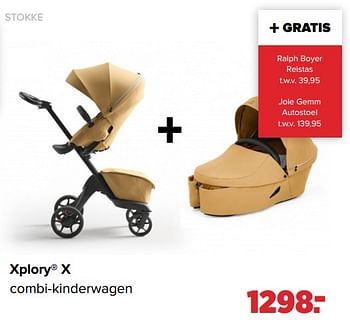 Aanbiedingen Stokke xplory x combi-kinderwagen - Stokke - Geldig van 13/06/2022 tot 02/07/2022 bij Baby-Dump