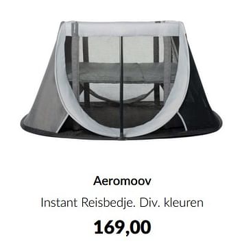 Aanbiedingen Aeromoov instant reisbedje - Aeromoov - Geldig van 14/06/2022 tot 18/07/2022 bij Babypark