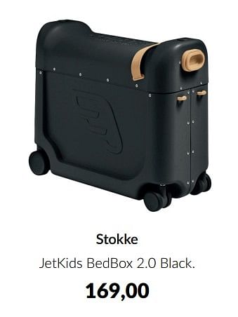 Aanbiedingen Stokke jetkids bedbox 2.0 black - Stokke - Geldig van 14/06/2022 tot 18/07/2022 bij Babypark