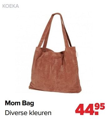 Aanbiedingen Koeka mom bag - Koeka - Geldig van 13/06/2022 tot 02/07/2022 bij Baby-Dump