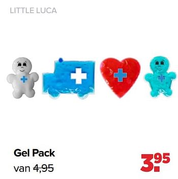 Aanbiedingen Little luca gel pack - Little Luca - Geldig van 13/06/2022 tot 02/07/2022 bij Baby-Dump