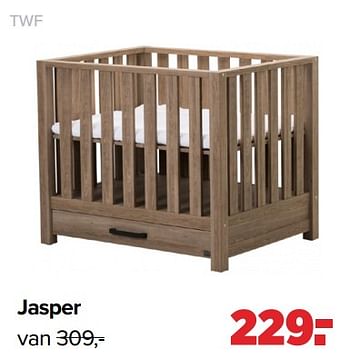 Aanbiedingen Twf jasper - TWF - Geldig van 13/06/2022 tot 02/07/2022 bij Baby-Dump