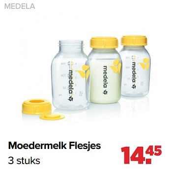 Aanbiedingen Medela moedermelk flesjes - Medela - Geldig van 13/06/2022 tot 02/07/2022 bij Baby-Dump
