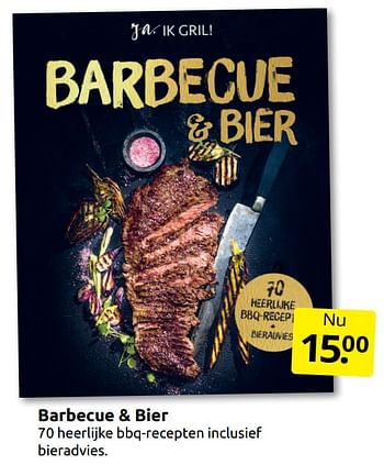 Aanbiedingen Barbecue + bier - Huismerk - Boekenvoordeel - Geldig van 18/06/2022 tot 26/06/2022 bij Boekenvoordeel