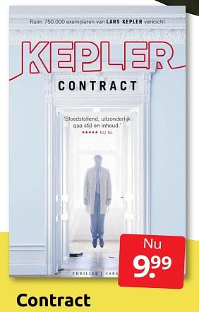 Aanbiedingen Contract - Huismerk - Boekenvoordeel - Geldig van 18/06/2022 tot 26/06/2022 bij Boekenvoordeel