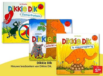 Aanbiedingen Dikkie dik - Huismerk - Boekenvoordeel - Geldig van 18/06/2022 tot 26/06/2022 bij Boekenvoordeel
