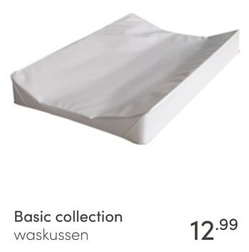 Aanbiedingen Basic collection waskussen - Basic Collection - Geldig van 19/06/2022 tot 25/06/2022 bij Baby & Tiener Megastore