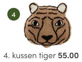 Aanbiedingen Kussen tiger - Lifetime Kidsrooms - Geldig van 19/06/2022 tot 02/07/2022 bij Baby & Tiener Megastore