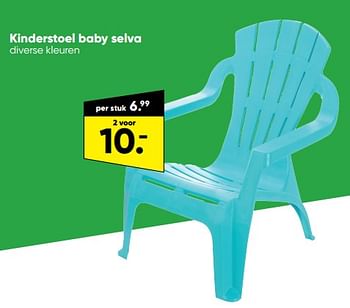 Aanbiedingen Kinderstoel baby selva - Huismerk - Big Bazar - Geldig van 20/06/2022 tot 03/07/2022 bij Big Bazar