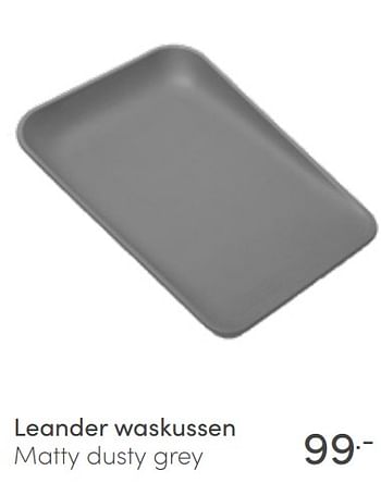Aanbiedingen Leander waskussen matty dusty grey - Leander - Geldig van 26/06/2022 tot 02/07/2022 bij Baby & Tiener Megastore