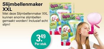 Aanbiedingen Slijmbellenmaker xxl - Huismerk - De Online Drogist - Geldig van 22/06/2022 tot 09/07/2022 bij De Online Drogist