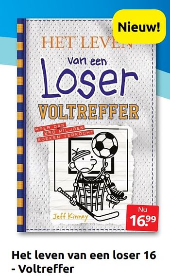 Aanbiedingen Het leven van een loser 16 - voltreffer - Huismerk - Boekenvoordeel - Geldig van 24/06/2022 tot 04/09/2022 bij Boekenvoordeel