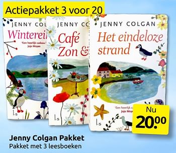 Aanbiedingen Jenny colgan pakket - Huismerk - Boekenvoordeel - Geldig van 24/06/2022 tot 04/09/2022 bij Boekenvoordeel