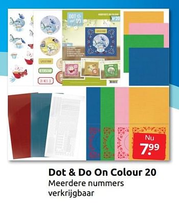 Aanbiedingen Dot + do on colour 20 - Huismerk - Boekenvoordeel - Geldig van 24/06/2022 tot 04/09/2022 bij Boekenvoordeel