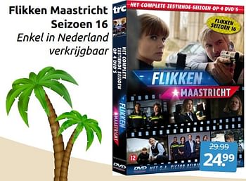Aanbiedingen Flikken maastricht seizoen 16 - Huismerk - Boekenvoordeel - Geldig van 24/06/2022 tot 04/09/2022 bij Boekenvoordeel