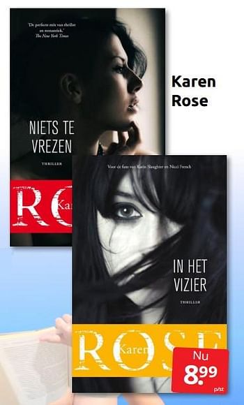 Aanbiedingen Karen rose - Huismerk - Boekenvoordeel - Geldig van 24/06/2022 tot 04/09/2022 bij Boekenvoordeel