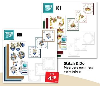 Aanbiedingen Stitch + do - Huismerk - Boekenvoordeel - Geldig van 24/06/2022 tot 04/09/2022 bij Boekenvoordeel