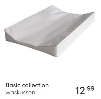 Aanbiedingen Basic collection waskussen - Basic Collection - Geldig van 03/07/2022 tot 09/07/2022 bij Baby & Tiener Megastore