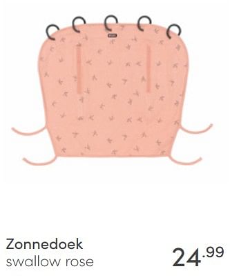 Aanbiedingen Zonnedoek swallow rose - Dooky - Geldig van 03/07/2022 tot 09/07/2022 bij Baby & Tiener Megastore