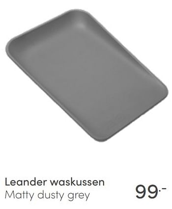 Aanbiedingen Leander waskussen matty dusty grey - Leander - Geldig van 03/07/2022 tot 09/07/2022 bij Baby & Tiener Megastore