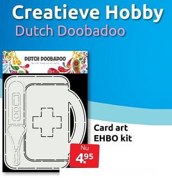 Aanbiedingen Card art ehbo kit - Huismerk - Boekenvoordeel - Geldig van 02/07/2022 tot 10/07/2022 bij Boekenvoordeel