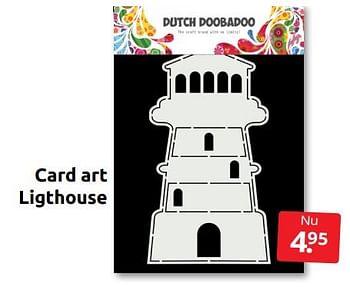 Aanbiedingen Card art ligthouse - Huismerk - Boekenvoordeel - Geldig van 02/07/2022 tot 10/07/2022 bij Boekenvoordeel