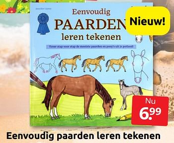 Aanbiedingen Eenvoudig paarden leren tekenen - Huismerk - Boekenvoordeel - Geldig van 02/07/2022 tot 10/07/2022 bij Boekenvoordeel