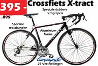 Aanbiedingen Crossfiets x-tract - Campagnolo - Geldig van 23/06/2022 tot 17/07/2022 bij Itek