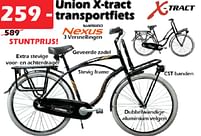 Aanbiedingen Union x-tract transportfiets - X-tract - Geldig van 23/06/2022 tot 17/07/2022 bij Itek