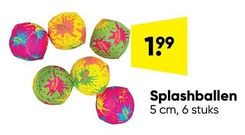 Aanbiedingen Splashballen - Huismerk - Big Bazar - Geldig van 04/07/2022 tot 17/07/2022 bij Big Bazar