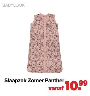 Aanbiedingen Babylook slaapzak zomer panther - Baby look - Geldig van 04/07/2022 tot 30/07/2022 bij Baby-Dump
