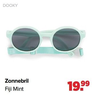 Aanbiedingen Dooky zonnebril fiji mint - Dooky - Geldig van 04/07/2022 tot 30/07/2022 bij Baby-Dump