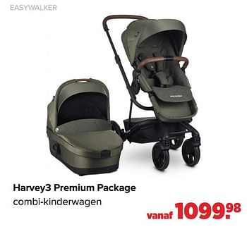 Aanbiedingen Easywalker harvey3 premium package combi-kinderwagen - Easywalker - Geldig van 04/07/2022 tot 30/07/2022 bij Baby-Dump
