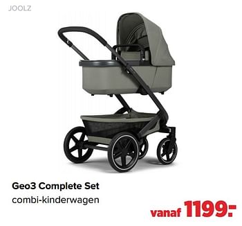 Aanbiedingen Joolz geo3 complete set combi-kinderwagen - Joolz - Geldig van 04/07/2022 tot 30/07/2022 bij Baby-Dump