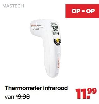 Aanbiedingen Mastech thermometer infrarood - Mastech - Geldig van 04/07/2022 tot 30/07/2022 bij Baby-Dump