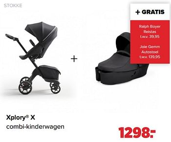 Aanbiedingen Stokke xplory x combi-kinderwagen - Stokke - Geldig van 04/07/2022 tot 30/07/2022 bij Baby-Dump