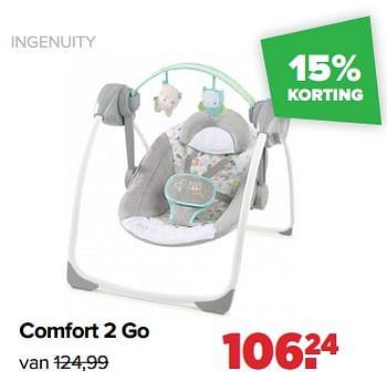 Aanbiedingen Ingenuity comfort 2 go - Ingenuity - Geldig van 04/07/2022 tot 30/07/2022 bij Baby-Dump