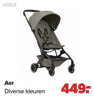 Aanbiedingen Joolz aer - Joolz - Geldig van 04/07/2022 tot 30/07/2022 bij Baby-Dump