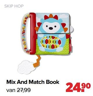 Aanbiedingen Skip hop mix and match book - Skip Hop - Geldig van 04/07/2022 tot 30/07/2022 bij Baby-Dump