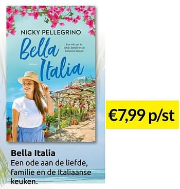 Aanbiedingen Bella italia - Huismerk - Boekenvoordeel - Geldig van 09/07/2022 tot 17/07/2022 bij Boekenvoordeel