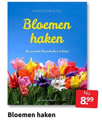 Aanbiedingen Bloemen haken - Huismerk - Boekenvoordeel - Geldig van 09/07/2022 tot 17/07/2022 bij Boekenvoordeel
